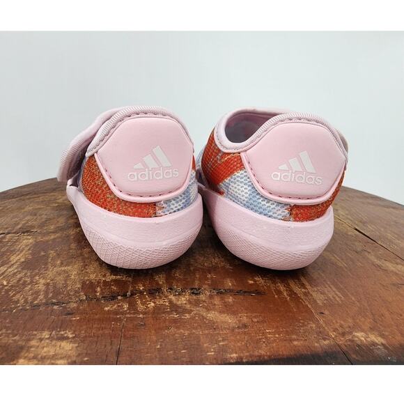 Girl's Adidas X Disney Moana Slip On Sneakers Water Pool Shoes Size 5C 5K - Picture 7 of 10